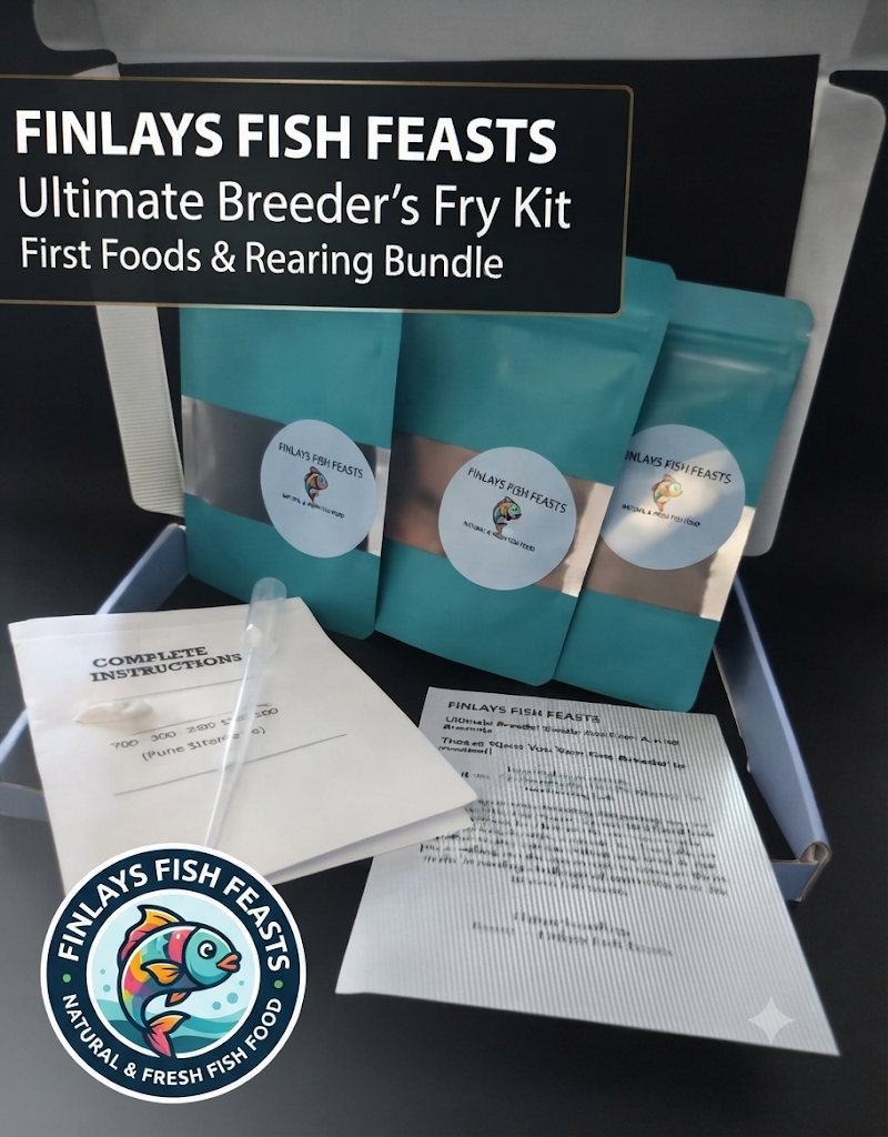 Finlays Fish Feasts -The Ultimate Fry Food Kit To P romote Fast Growth & Health